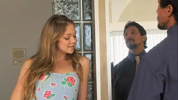 Bedste Jessie Andrews, babysitter who also takes care of her boss's cock fine rør