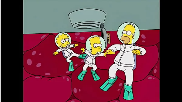 Melhor Homer e Marge tendo sexo subaquático (feito por Sfan) (nova introduçãotubo fino