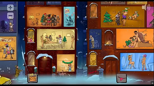 En iyi Christmas Eve in Metropolis [Xmas Hentai PornPlay] Santa got stuck while delivering dildo toys İnce Tüp