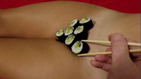최고의 Nyotaimori - Naked Sushi 고급 튜브