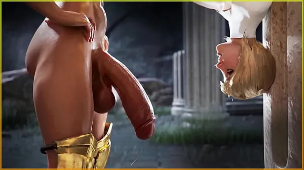 最好的3D Animated Futa porn where shemale Milf fucks horny girl in pussy, mouth and ass, sexy futanari VBDNA7L细管