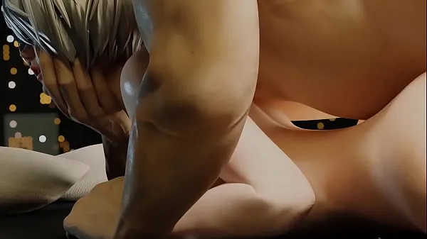 Beste 3D Compilation: NierAutomata Blowjob Doggystyle Anal Dick Ridding Uncensored Hentai fine rør