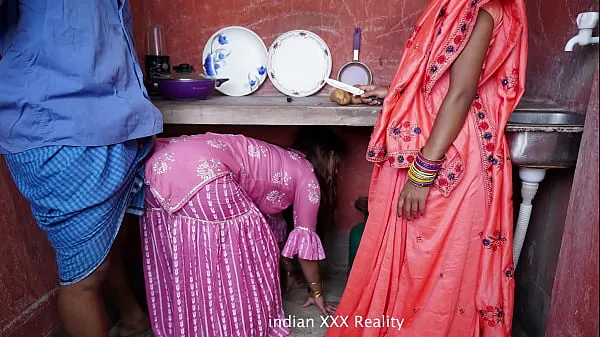 Najlepšia Indian step Family in Kitchen XXX in hindi jemná trubica