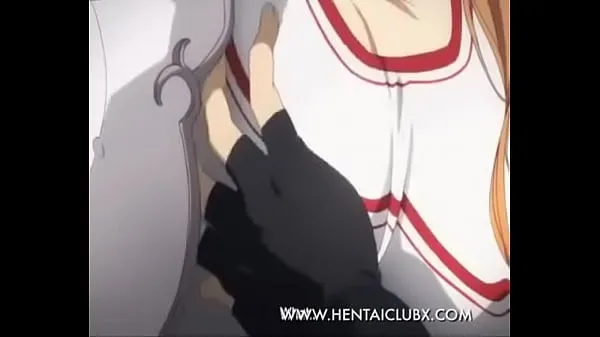 Najlepšia sexy Sword Art Online Ecchi moment anime girls jemná trubica